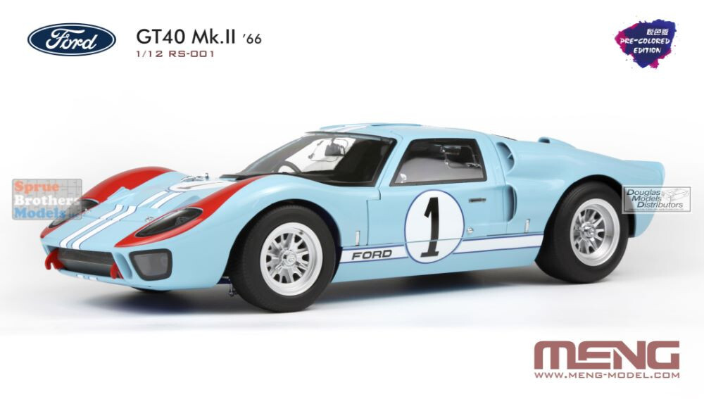 Ford GT40 MK II 1:12 スケールモデル