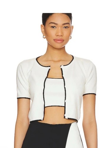 Majorelle Amy Cardi Set in White Size Small