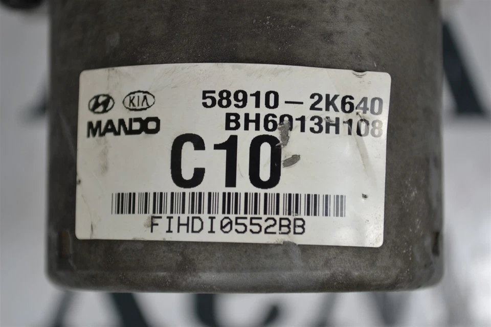 589102K640 Kia Soul 2017 ABS módulo de control de bomba de freno antibloqueo OEM 5J1 220 Foto 4 de 4