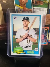 2018 Topps Archives Dustin Fowler RC #269 Rookie Oakland Athletics 🔥