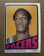 1972-73 Topps Basketball #183 George McGinnis - Indiana Pacers (Rookie RC)