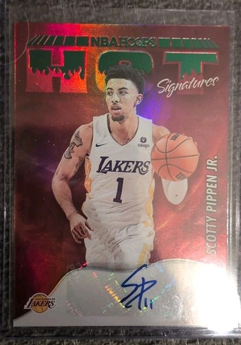 2022-23 Panini NBA Hoops Scotty Pippen Jr. Hot Signatures Rookies Auto RC