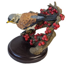 Vintage Country Bird Collection Fieldfare Figurine Sculpted Andy Pierce Qiseaux