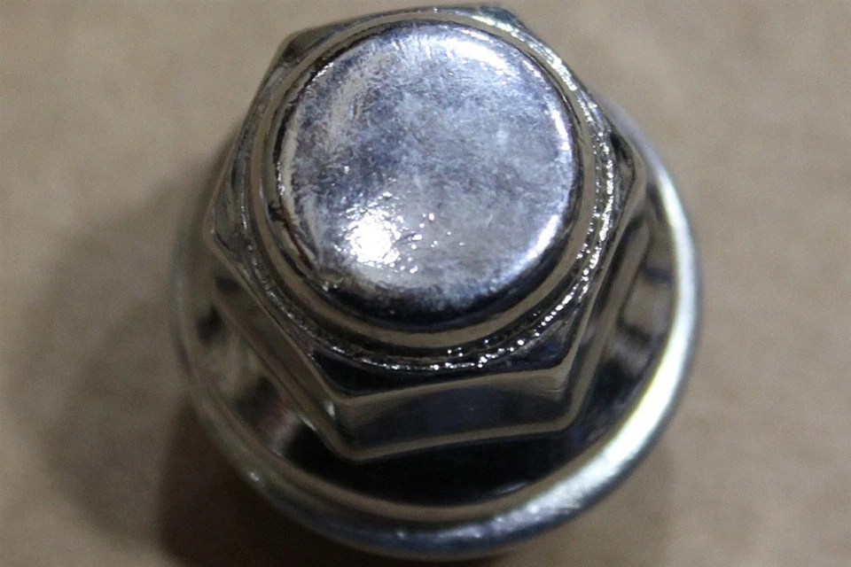 Tuerca de rueda 89-01 Dodge Avenger Talon Sebring MB579290 con lavadora OEM de fábrica Foto 3 de 4