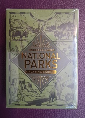 Underdog Games NATIONAL PARKS Playing Cards- NEW, SEALED