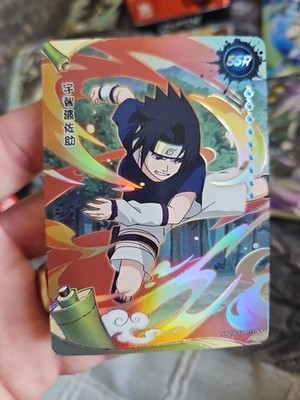 Sasuke Uchiha NRSA01-SSR-007L3 Kayou Heaven Scroll Series 1 Naruto SSR