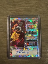 2018 Panini Contenders Ronald Jones College Ticket Auto Cracked Ice /23