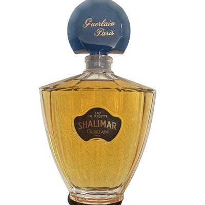 2er set Guerlain Paris Shalimar Factice Dummy Parfumflakon-Set rare weiße dabei