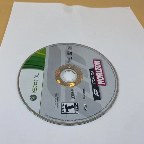 Forza Horizon Platinum Hits Disc Only- Microsoft Xbox 360 Tested & Works!