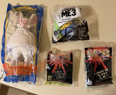 1997-1998 MIB, Despicable Me, Anastasia (Bartok) Burger King Collectible Toys