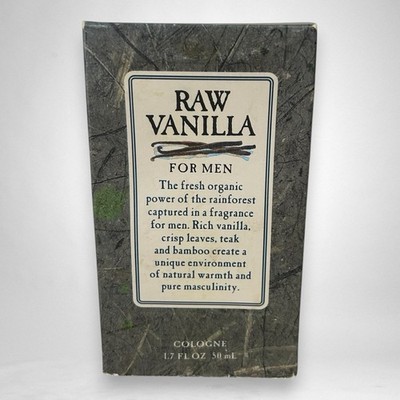 Coty Raw Vanilla for Men Cologne 1.7 fl. oz. 50ml - New with Original Box