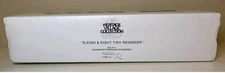 Department 56 Heritage Village Collection "Sleigh & Eight Tiny Reindeer" NIB