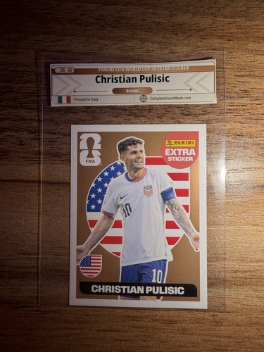Christian Pulsic — Panini FIFA World Cup 2026 Bronze Extra sticker