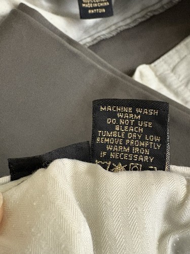 Gary Player Lot 2 Pants Gray Size 36 X 30 Gray 100% cotton - Picture 6 of 8