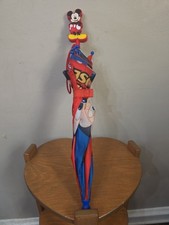 Disney Mickey Mouse 3D Figure Handle Kids Umbrella