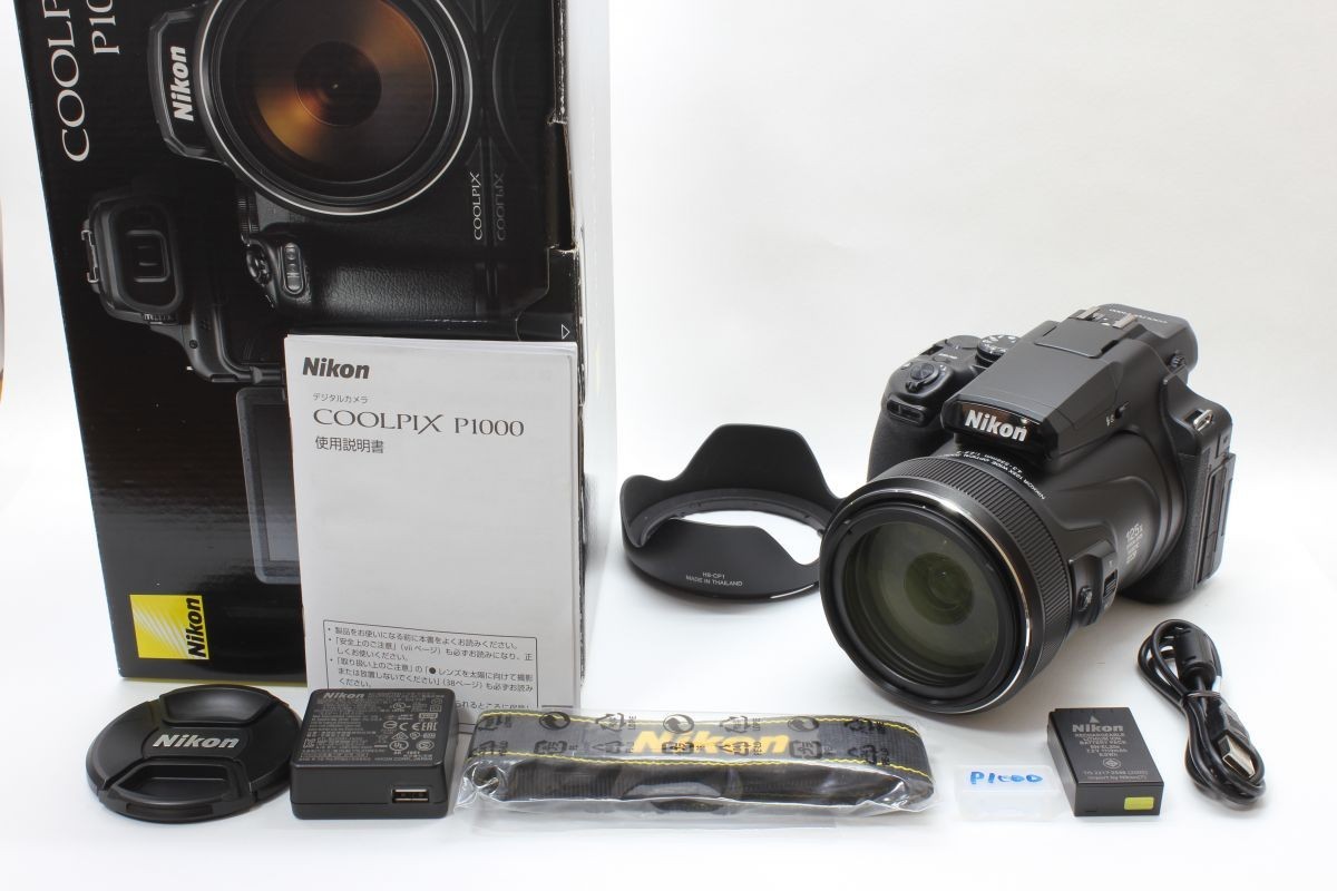 P1000 Coolpix 9000 Near Mint] Nikon COOLPIX P1000 Digital Camera