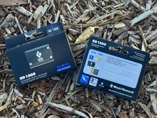 2x BLACK DIAMOND BD 1500 rechargeable battery with charger NIB