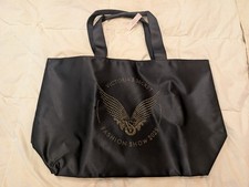 Victoria's Secret Fashion Show 2025 Black Logo Tote Bag, Double Handles