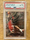Michael Jordan 1996-97 Fleer Metal Shredders PSA 8 Mint Card #241