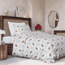 Christmas Duvet Cover Twin Size Set - Extra Soft Twin Duvet Cover with 1 Pill...