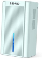 Dehumidifier, 95OZ Dehumidifier for Home 1000 Sq.Ft - Quiet with Pale Turquoise