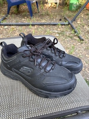 Skechers Men s Black Mountain Shoes Size 10   Hiking Walking Trail Outdoor