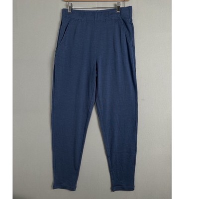 Unbound Merino Women's Lounge Pants Sail Blue Medium Light Weight Breathable