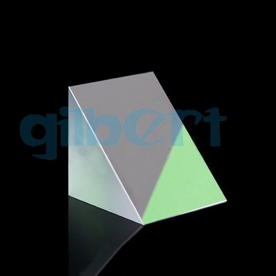 40x40x40mm Optical Glass Triangular Lsosceles K9 Prism With Reflecting Film #wd