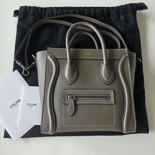 CELINE  Luggage Nano Luggage Souris Excellent condition from Japan