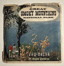 View-Master GREAT SMOKY MOUNTAINS NAT'L PARK - A889 - 3 Reel Set V4 
