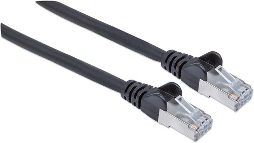 Intellinet Network Patch Cable, Cat6A, 0.5m, Black, Copper, S/FTP, LSOH / LSZH, - 第 2/4 張圖片