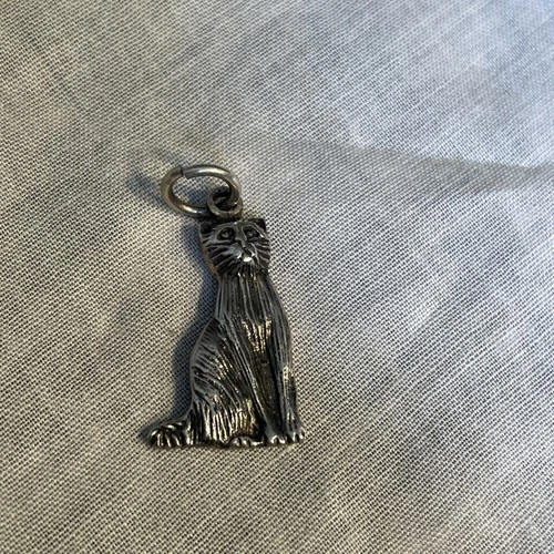 Sterling Silver 925 Cat Charm ST-62