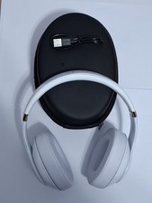 Beats Headphones Wireless Blutooth Studio3 Over the Ear Headphones - White