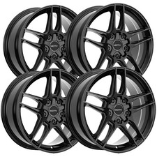 Set Of 4 Motiv 434b Matic 19x8.5 5x1125x4.5 40mm Gloss Black Wheels Rims