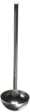 Vollrath (58480) 8 oz Stainless Steel Solid Ladle