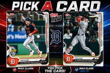 Max Clark (CALL UP RC) MLB DEBUT - 2026 MLB Topps NOW® - Card 505 & 509 PRE-SALE