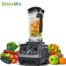 BioloMix 3HP 2200W Heavy Duty Commercial Timer Blender Mixer Juicer Fruit Ice