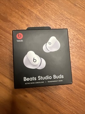 Beats by Dr. Dre Studio Buds - White Sealed