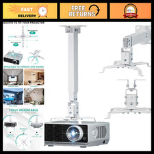 Universal 3-in-1 Projector Ceiling Wall Mount for LCD/DLP Projectors - Adjustabl