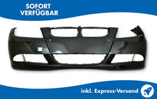Stoßstange vorne lackiert BMW 3er E90 E91 PDC 2004-08 668 Schwarz II