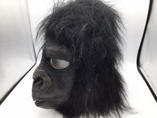 Gorilla Full Coverage Mask Halloween Ape Monkey Hairy Adult Size H2