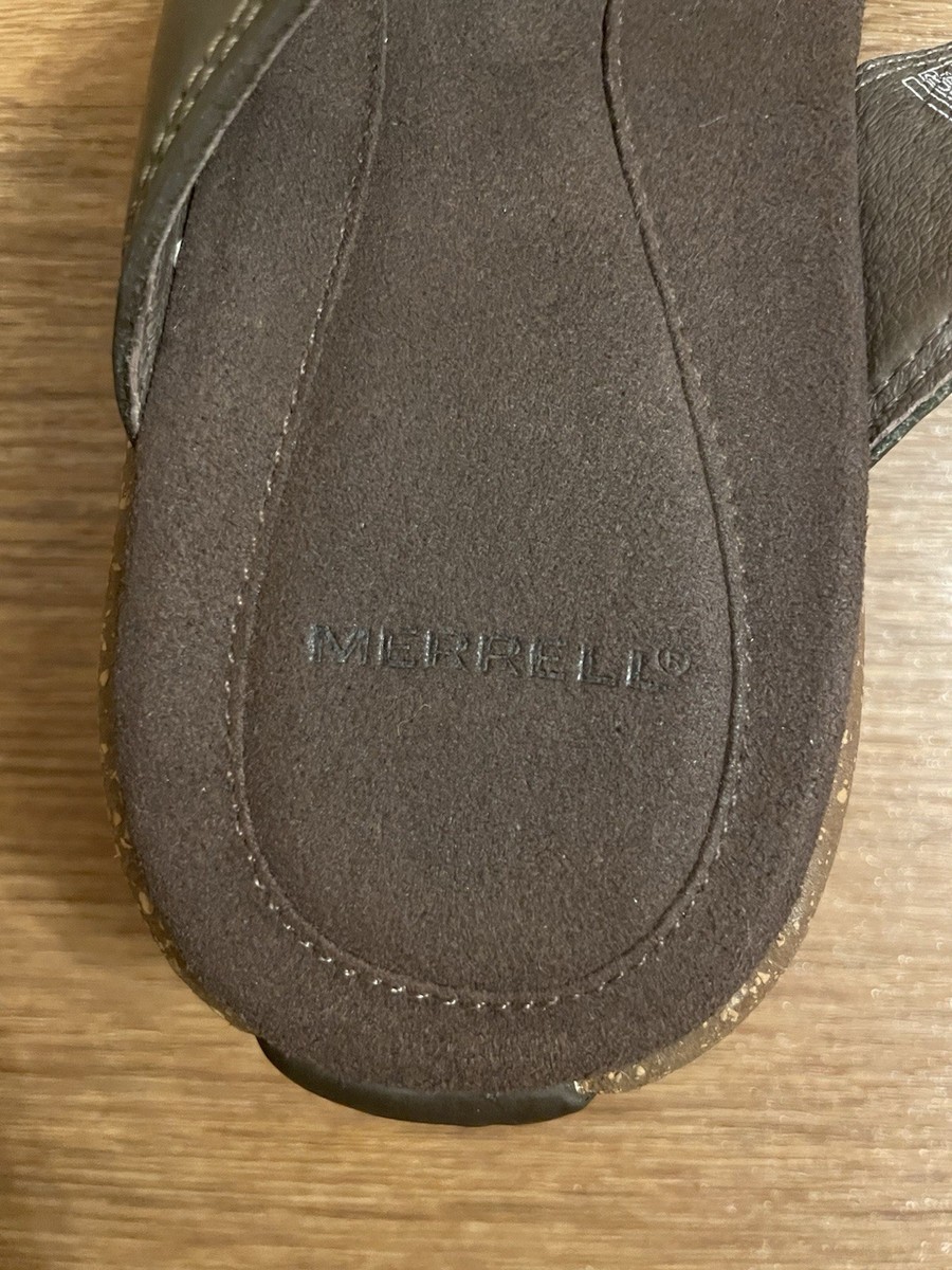 Merrell Metallic Sundial Cross Wedge Women’s Sandals - Size 7 View 4