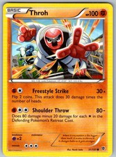 POKÉMON TCG THROH 51/101 COMMON PLASMA BLAST LIGHTLY PLAYED