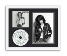 Patti Smith Autographed Signed 11x14 Custom Framed CD Photo Horses ACOA Patti Smith Autographed Signed 11x14 Custom Framed CD Photo Horses ACOA
