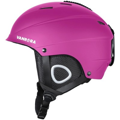 VANRORA Ski Helmet, Snowboard Helmet for Men & Women, Climate Control Venting, D