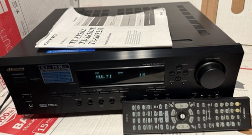 ONKYO TX-SR502 6.1 HiFi HOME THEATER RECEIVER / STEREO -TESTED SOUNDS GREAT!! - Picture 3 of 17