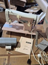 Vintage Necchi Lelia 513 Sewing Machine Manual Knee Pedal Extras Needs New Motor Vintage Necchi Lelia 513 Sewing Machine Manual Knee Pedal Extras Needs New Motor