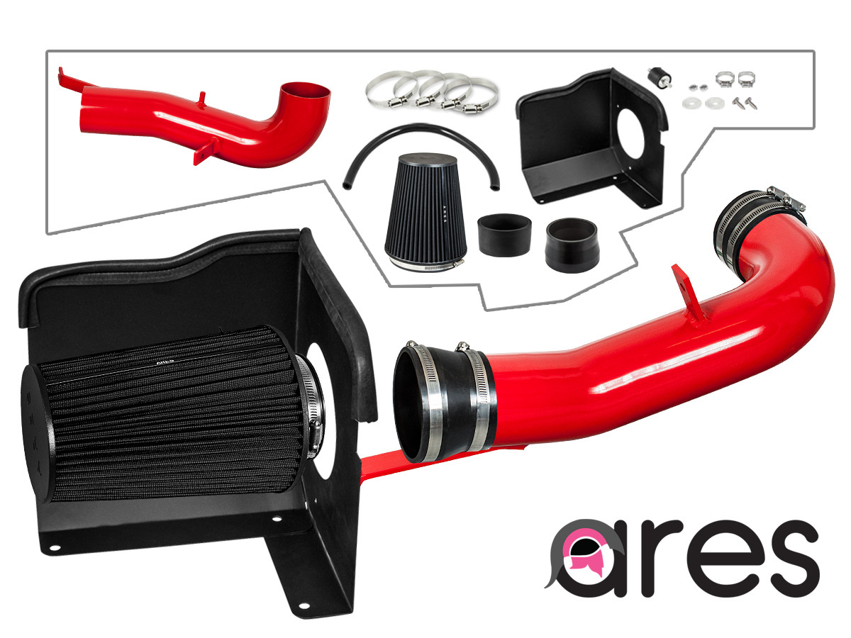 RK Ares 2007-2008 Tahoe Yukon Suburban 1500 V8 Heat Shield Air Intake Kit+Filter