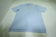 Peter Millar Golf Solid Polo  Mens Size  Medium W/CBU Regular  New INV12549226