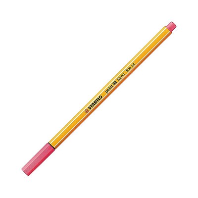 STABILO Fineliner point 88 Neonfarbe 5er Set verschiedene Farben